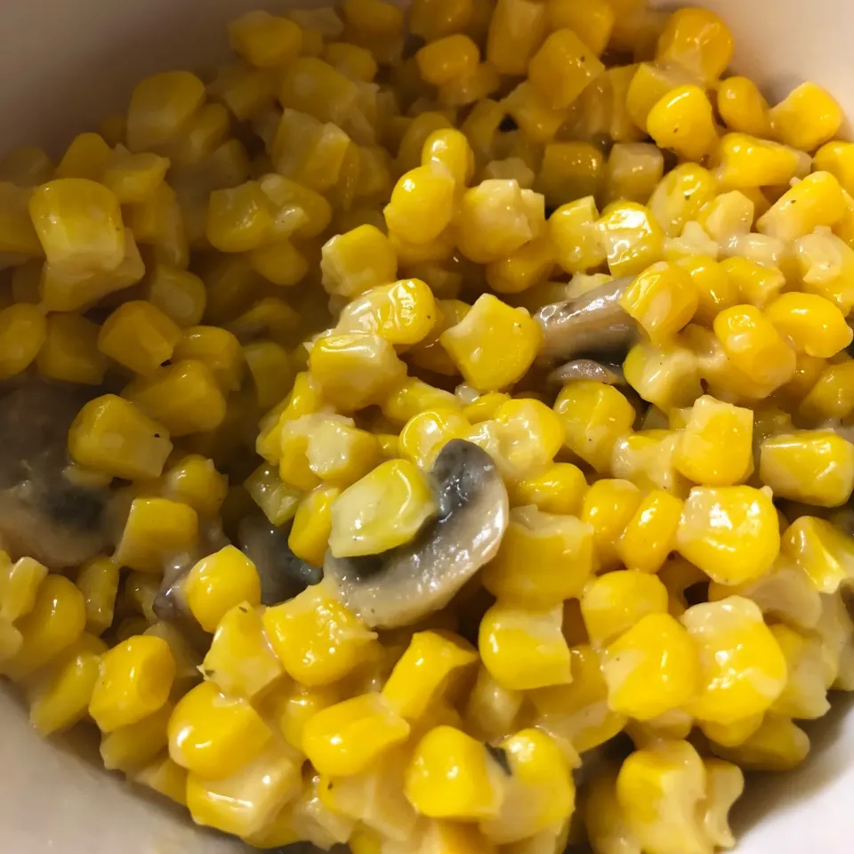 Corn with mushrooms|Louella Ignacio Escobarさん