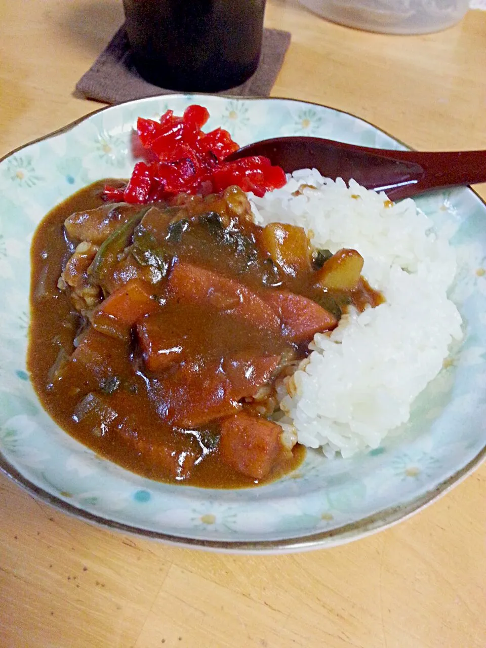 朝ごはん♪二日目カレー|みどりさん