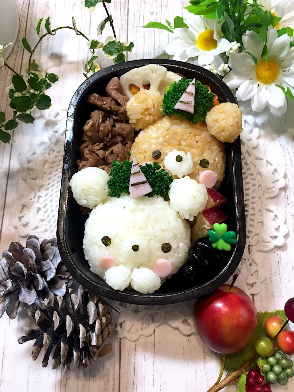 こぐまちゃん鬼のお弁当☆|makoryuneさん