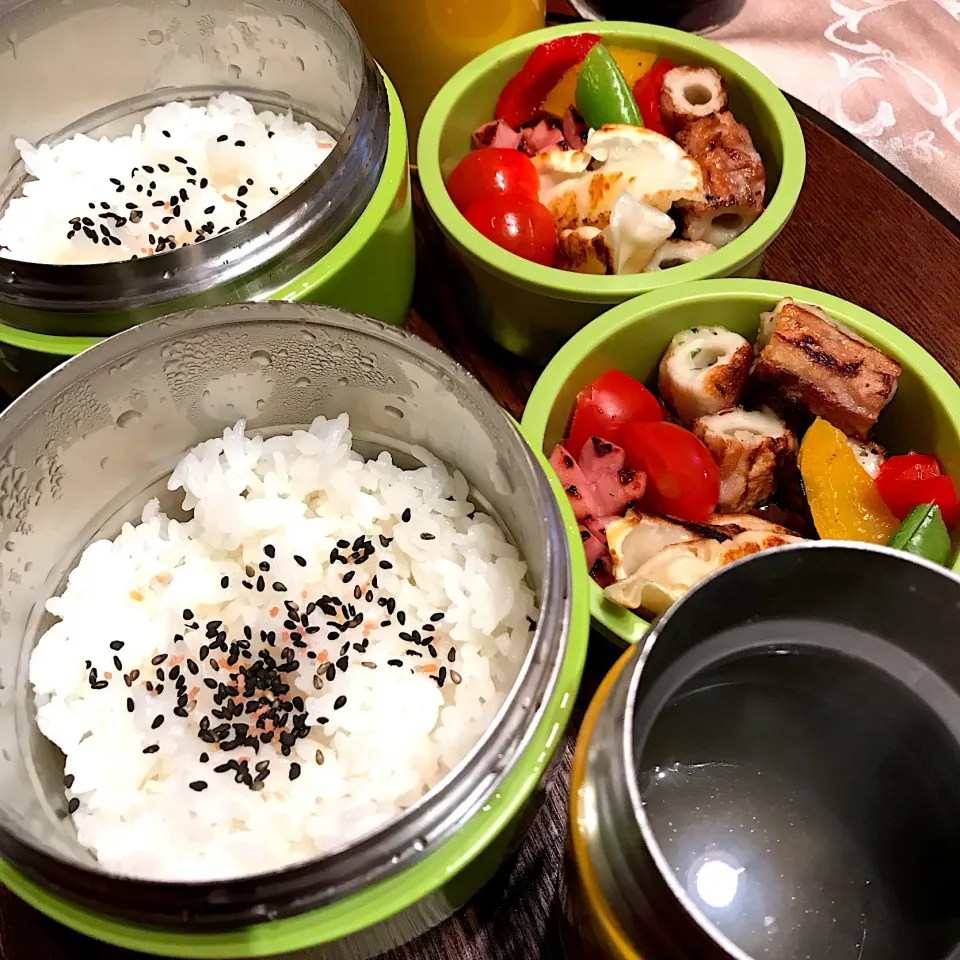 今日のお弁当🍱
揚げ焼きポテト餃子のお弁当
金曜日の朝
しっかり防寒対策して
気をつけていってらっしゃい👋😄|mokoさん