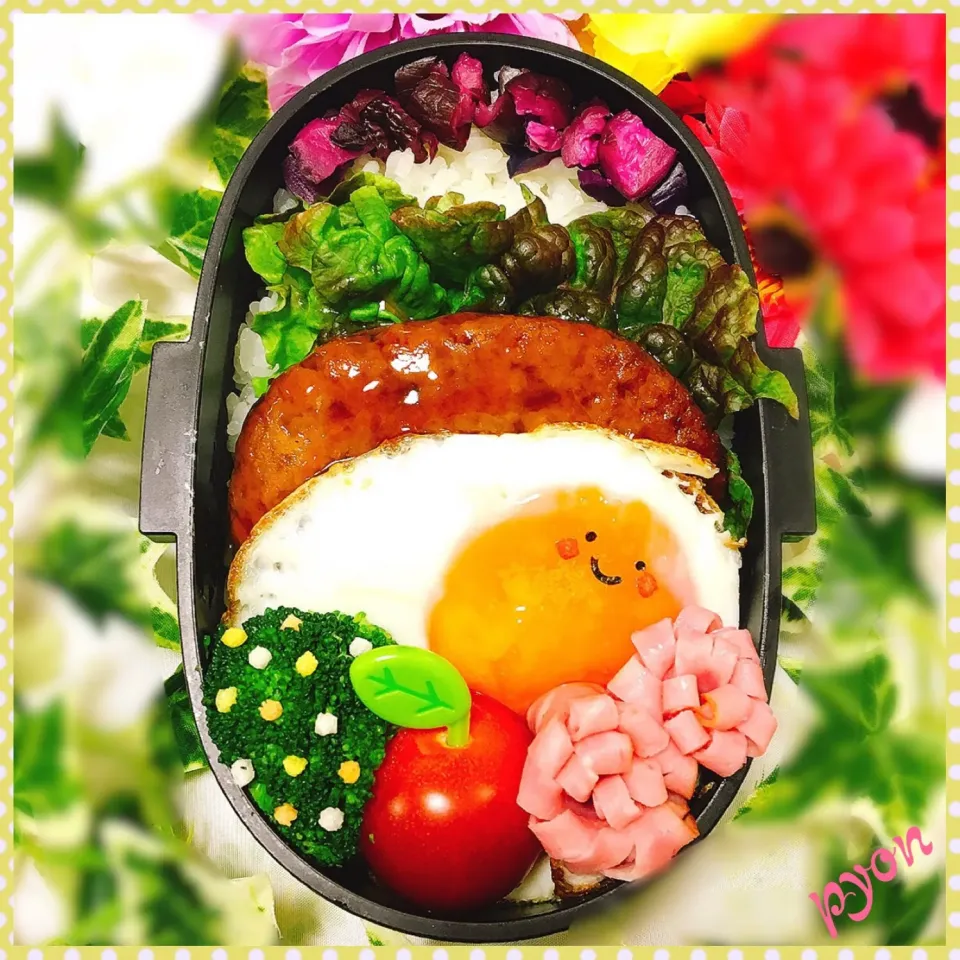 中1娘のお弁当♡(❊´︶`❊)｡۞·: 
 #娘弁当  #女子中学生弁当  #お弁当|ぴょんちゃんさん