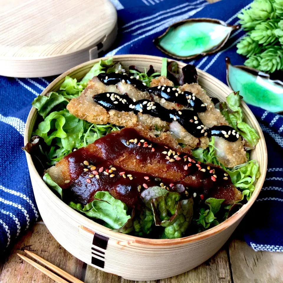 ソースと味噌のよくばりトンカツ丼|kyoro_sanさん