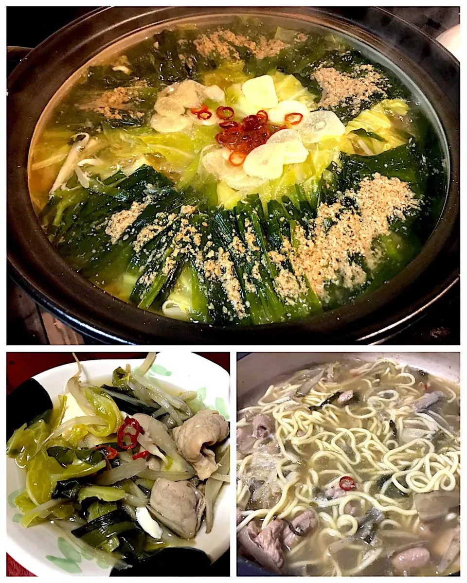 もつ鍋♪翌朝はちゃんぽん麺♪|Hiropanさん