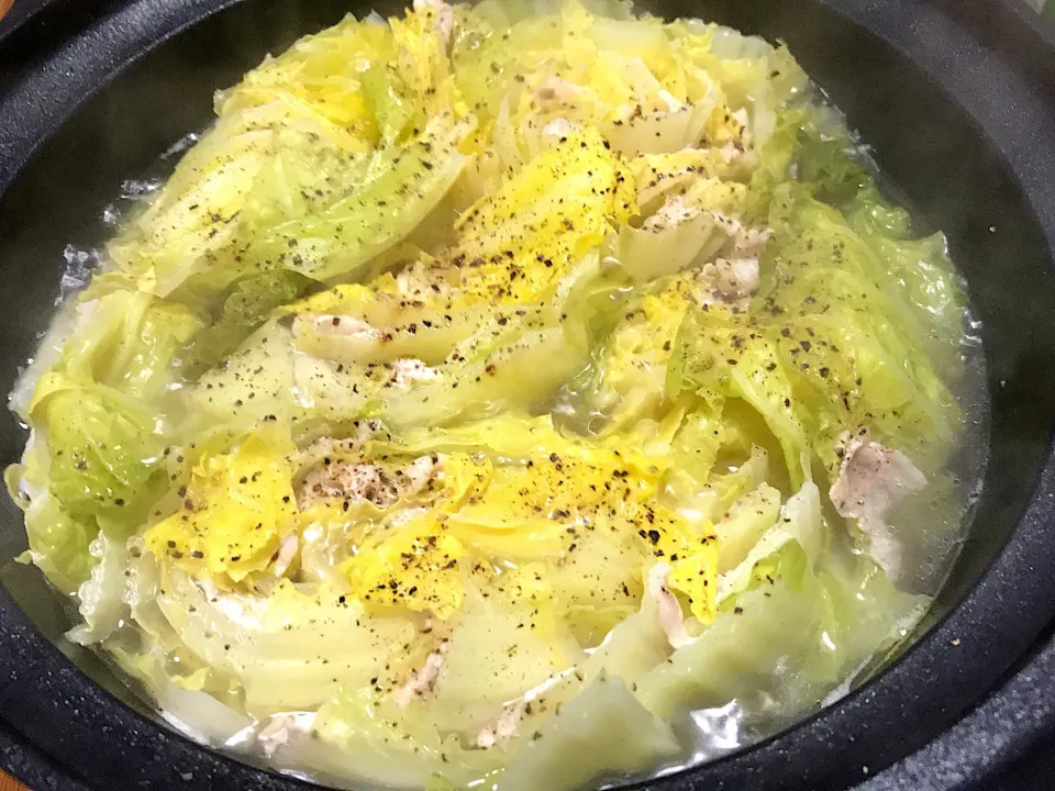 豚と白菜のミルフィーユ鍋|ゆうさん