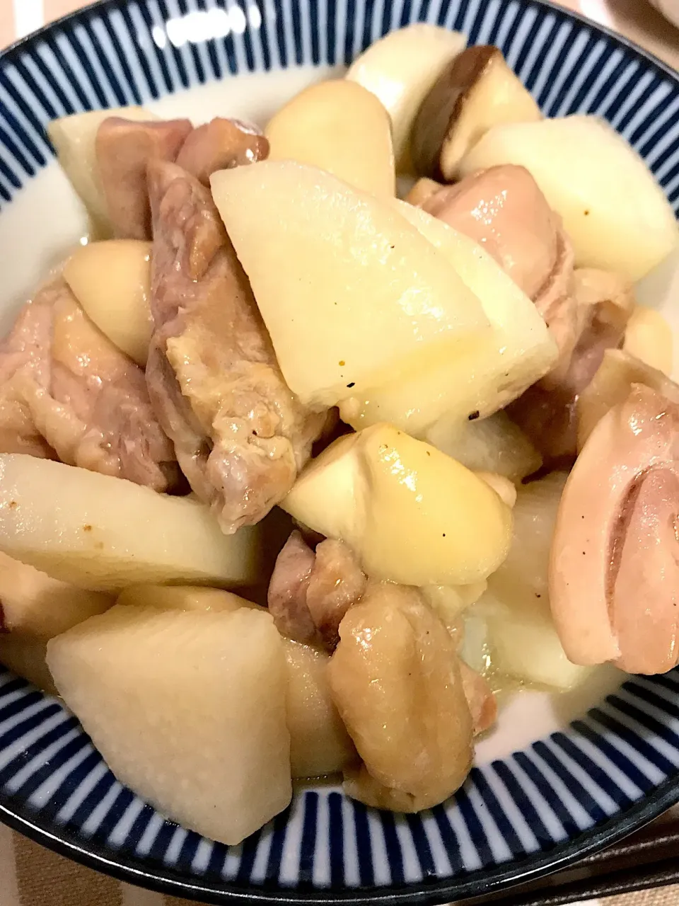 鶏と長芋の創味シャンタン炒め|トモさん