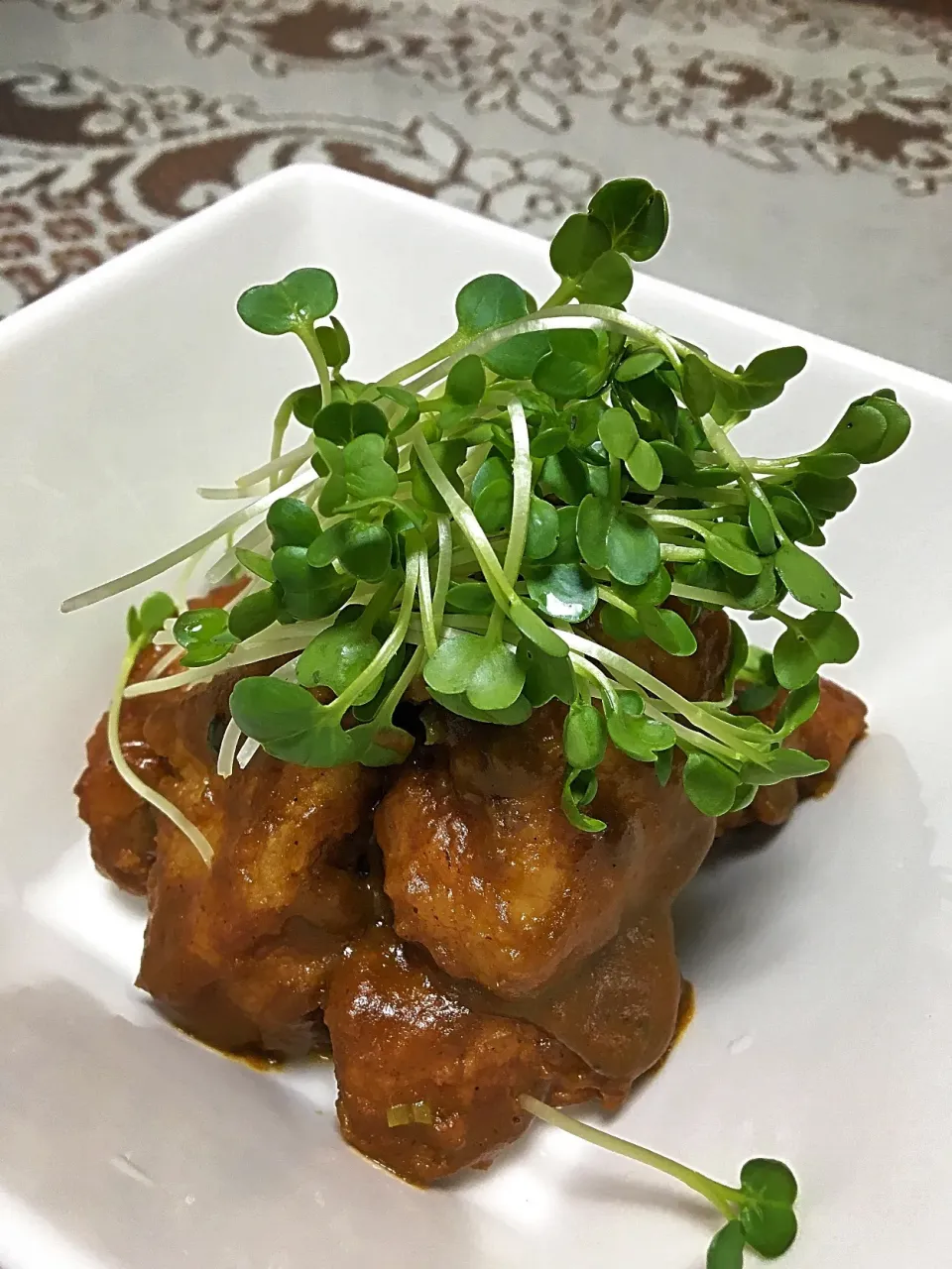 リメイクメニュー
鶏カラのカレー和え。|ヨシヨシさん