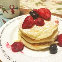 ベリーパンケーキ♪|Natsuko Shimuraさん