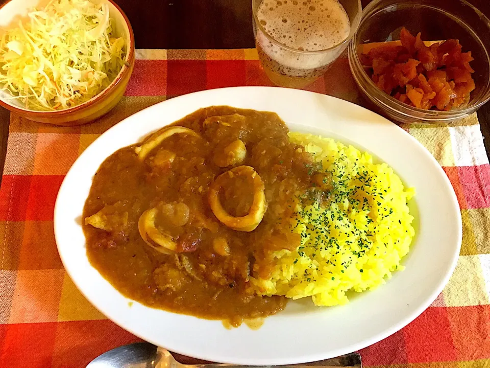 スパイシーシーフードカレー🍛|ゴンさん