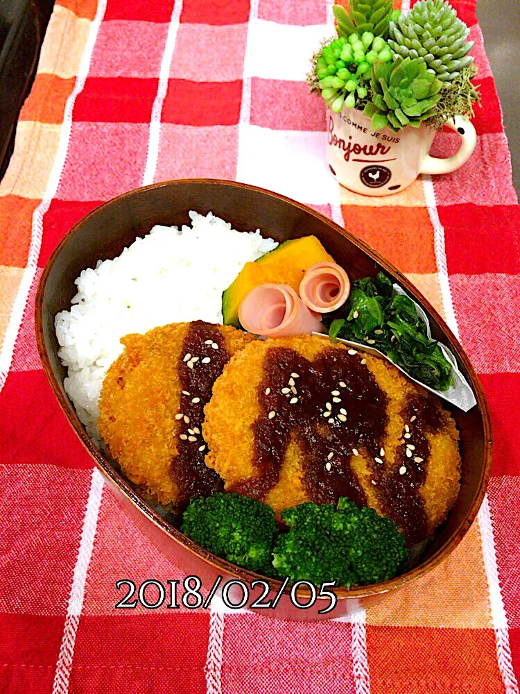 Snapdishの料理写真:2018/02/05❤︎今日のお弁当🍱|makkkkkoさん