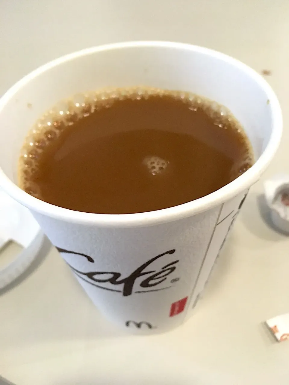 マクドのモーニングコーヒー|はっちぃさん