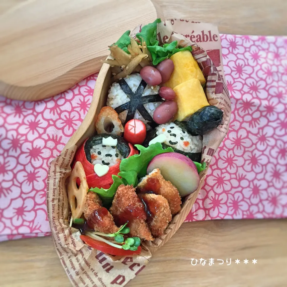 ひな祭り弁当♩|yokkoiroさん