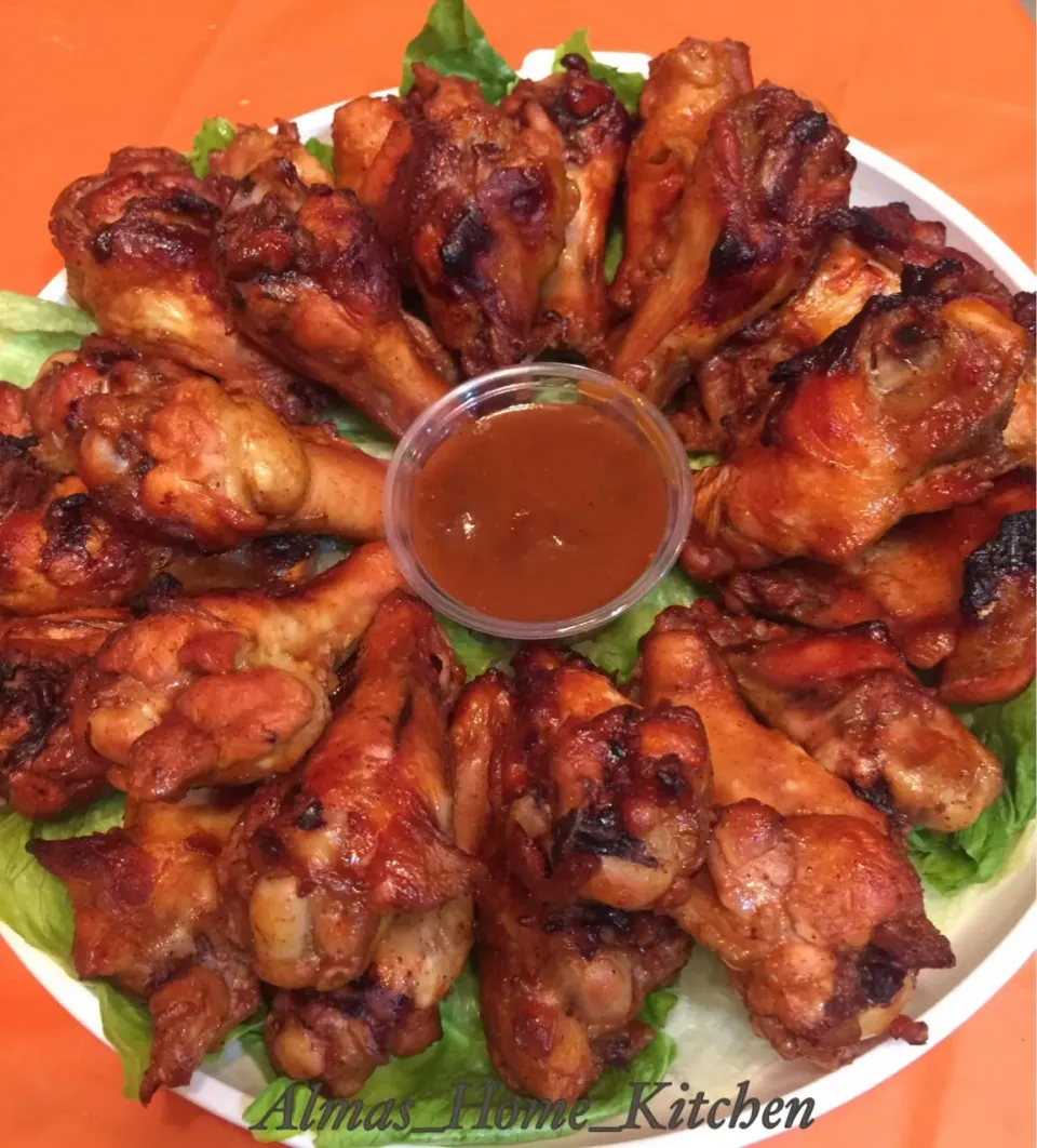 Oven-Bake Chicken Wings with homemade sauce|Alma's Home Kitchenさん