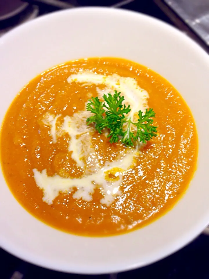 Butter Nut Squash soup|Allissa Zhaoさん