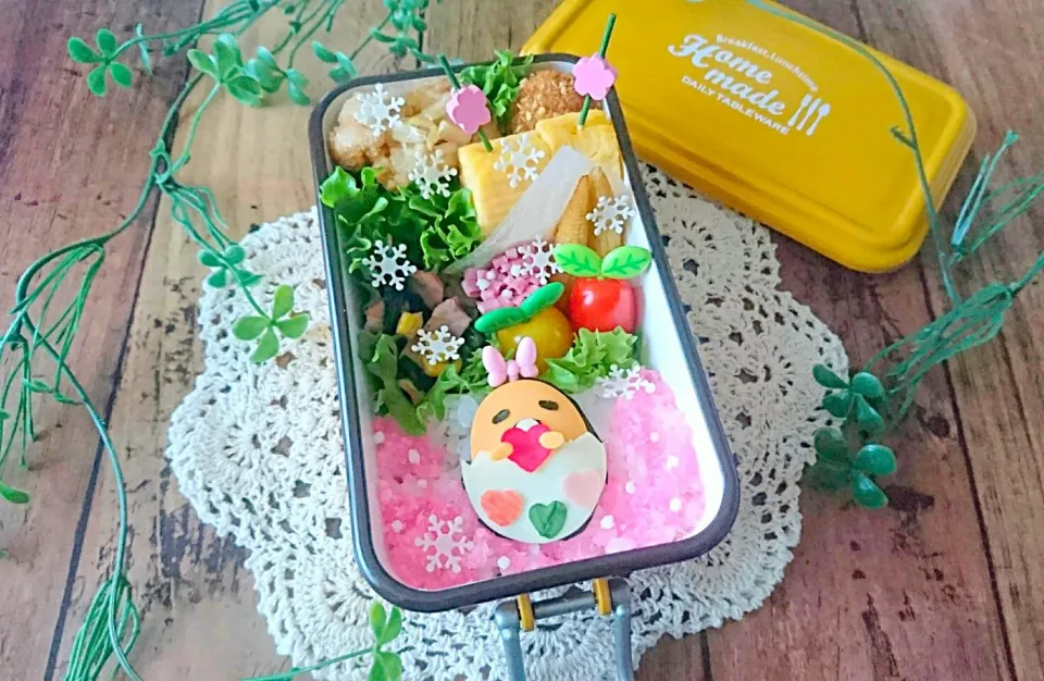 ぐでたまdeバレンタイン弁当|よよちさん