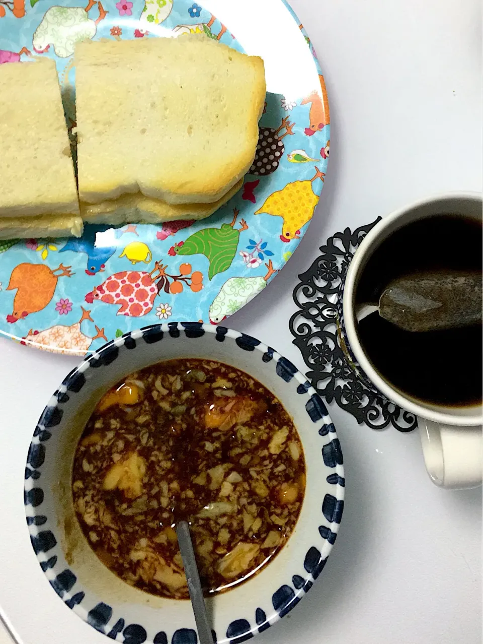 Snapdishの料理写真:Kopitiam breakfast @ home|Ong Sor Fernさん