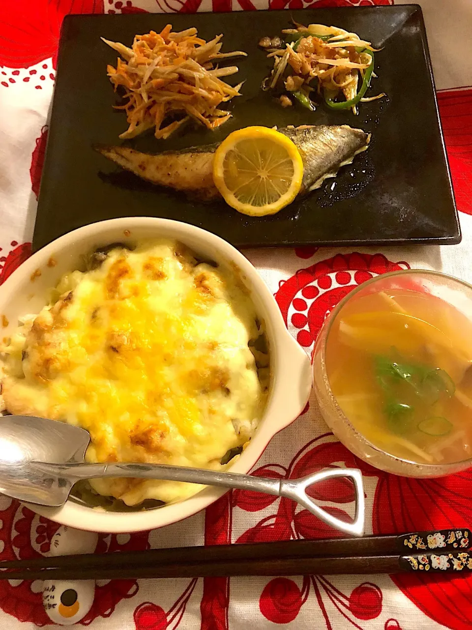 Snapdishの料理写真:今日の晩御飯🍴|たまさん