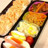 Snapdishの料理写真:旦那弁当🍱|すがかえさん