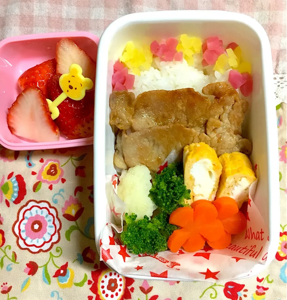 年少さん弁当103日目 #野田琺瑯  #わっぱ弁当  #保温庫弁当  #年少さんお弁当|チョコらんさん