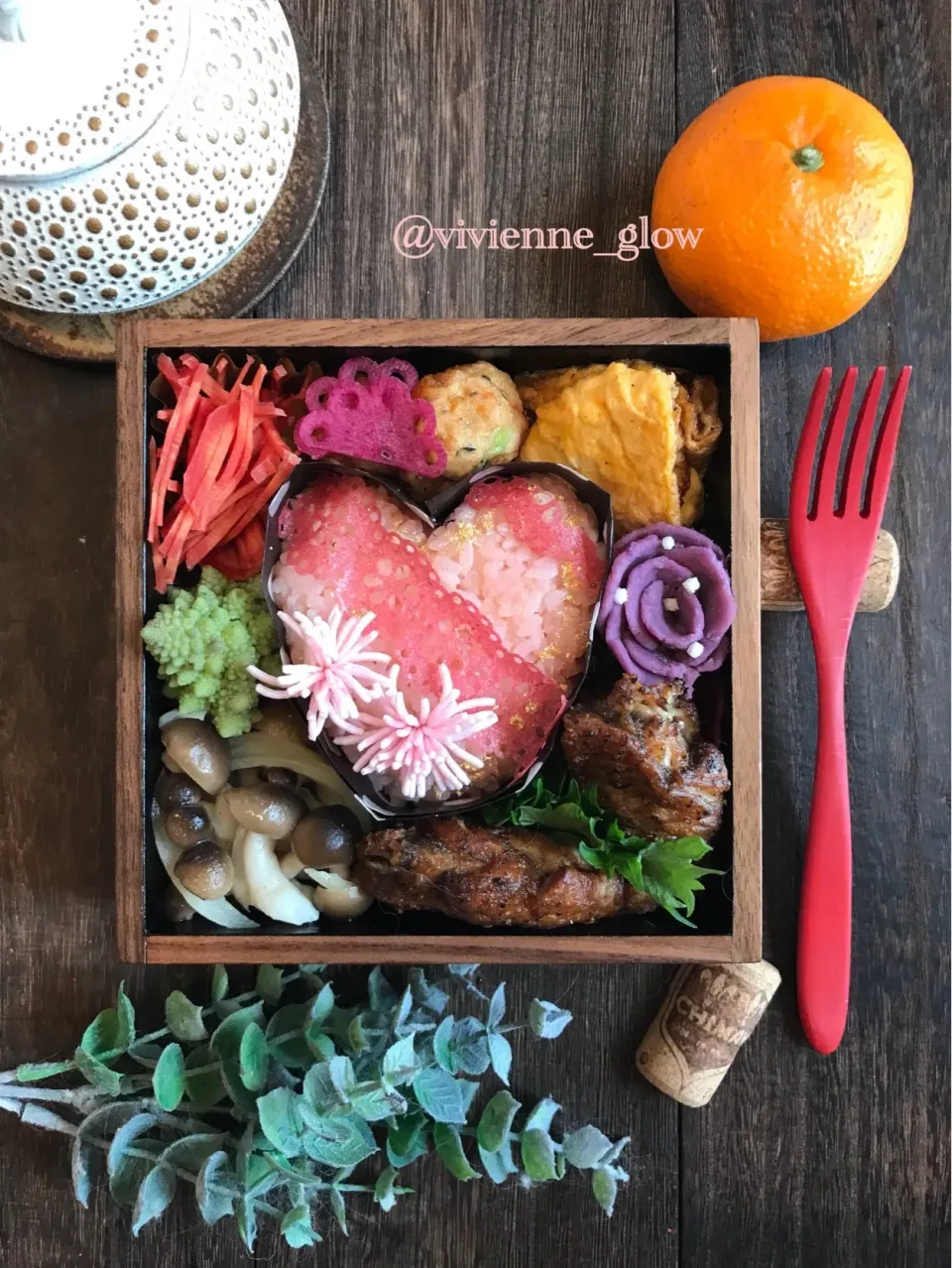 バレンタイン弁当|vivienne_glowさん