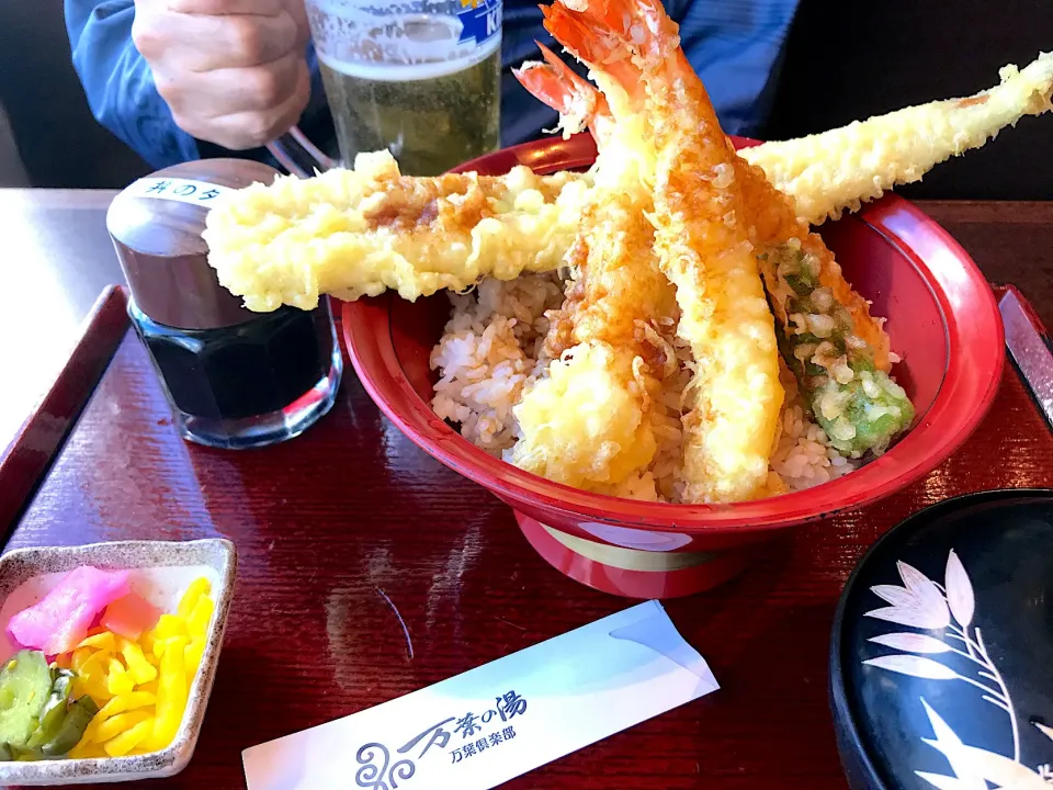 海老穴子天丼|シュトママさん