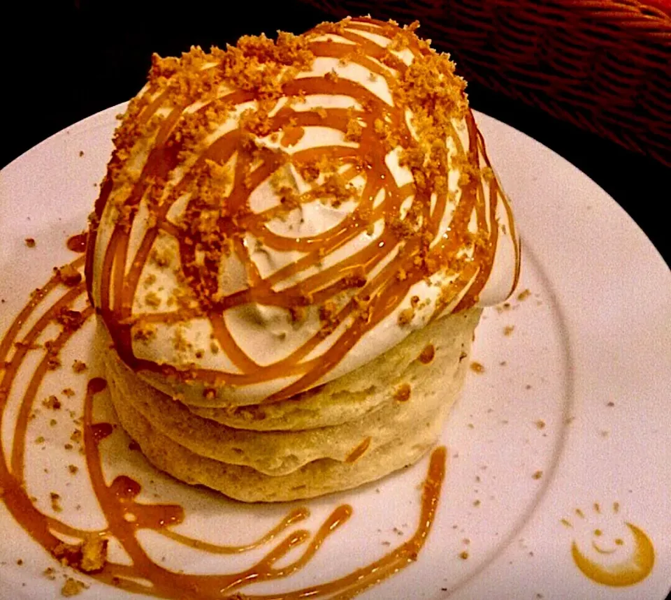 パンケーキ🥞 キャラメルソースがイイね〜|zeroweb_bossさん