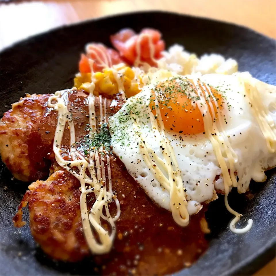 お豆腐ハンバーグ😋|ららさん