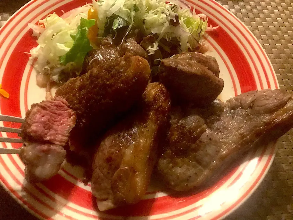 Bistecca di agnello🐑ﾗﾑ肉のｽﾃｰｷ|🌈Ami🍻さん