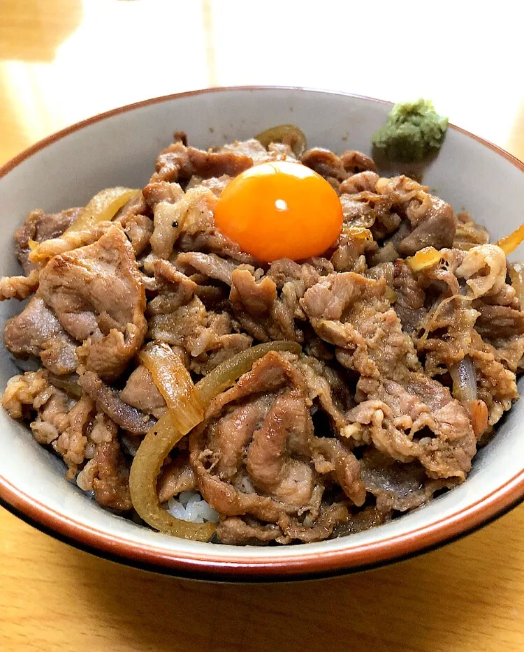 わさポーク（豚のわさび焼き）又は（静岡焼き）と命名 いちおTKG仕上げ 丼、お弁当にも良し wasabi pork|ガク魁‼︎男飯さん