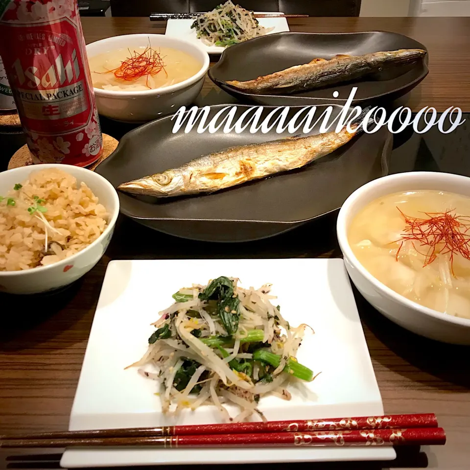 Snapdishの料理写真:晩ご飯🐟|マイコさん