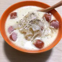 Snapdishの料理写真:ミルクスープのリゾット|えてさん