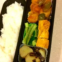 Snapdishの料理写真:旦那弁当🍱|すがかえさん