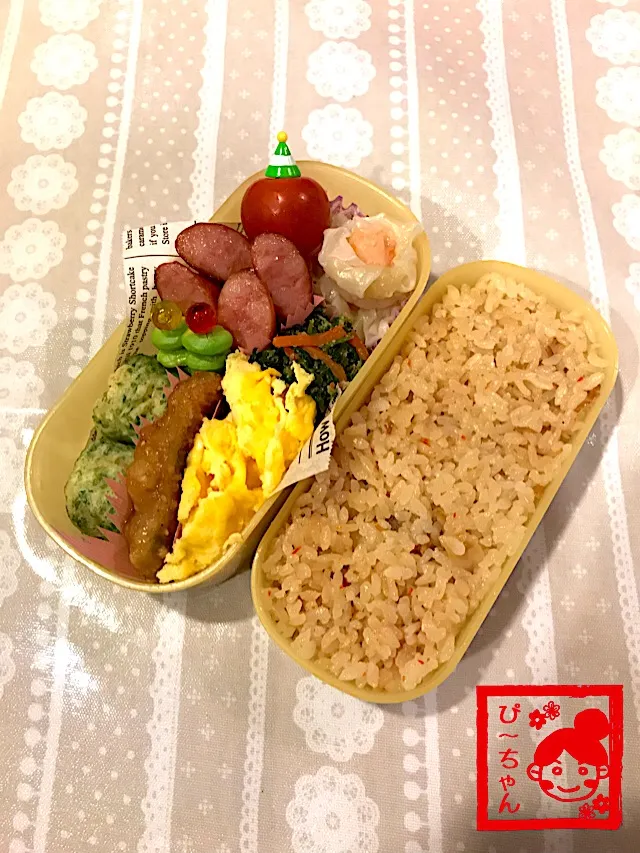 次女☆高校生弁当☃️143日目|☆ぴ〜ちゃん☆さん