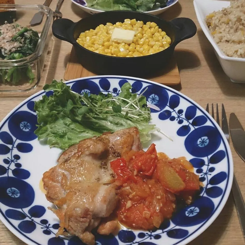 チキンソテー・プチトマトソース🍴|takakoさん