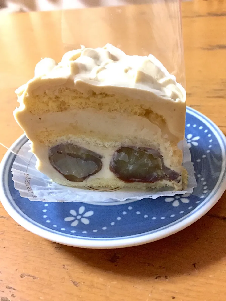 Snapdishの料理写真:和栗のショートケーキ@パティシエ イナムラショウゾウ（上野桜木町）|Kazuya Miyukiさん