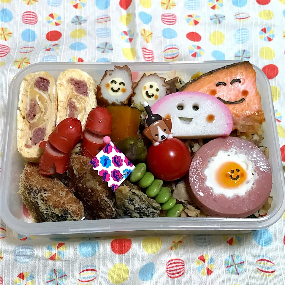 Snapdishの料理写真:2018年2月8日 オレ弁当♪|クッキングおやぢさん