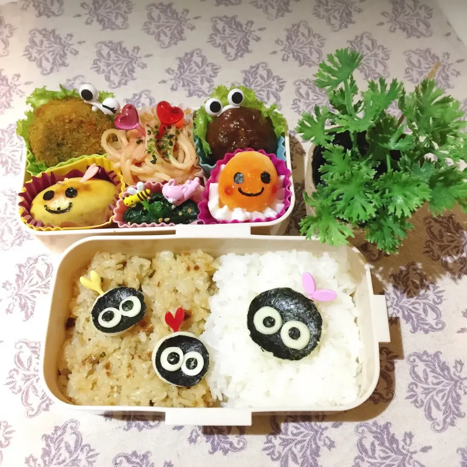 2/8❤︎娘のお弁当❤︎
#お弁当 #お昼ごはん #娘弁当 #ランチ #二色ごはん #真っ黒くろすけ|Makinsさん