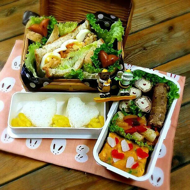 旦那さんのお弁当♪|kyujaさん