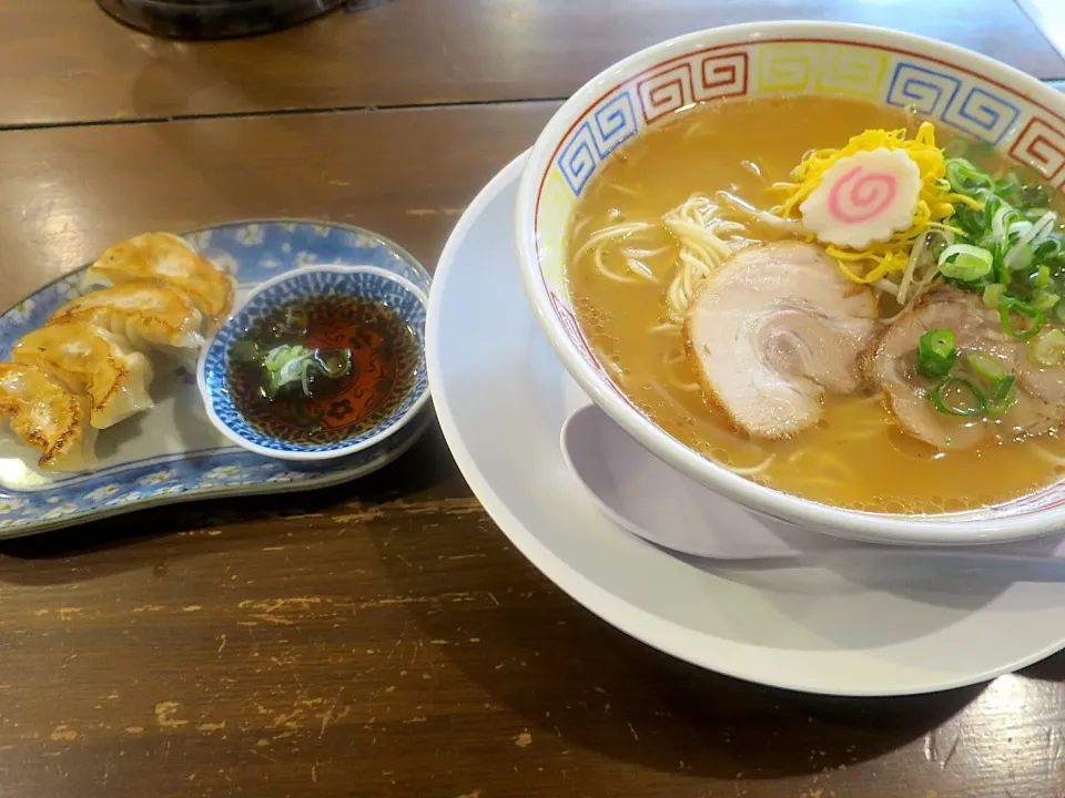 餃子定食 @ 中華そば 三浦 茅場町|Mickeeさん