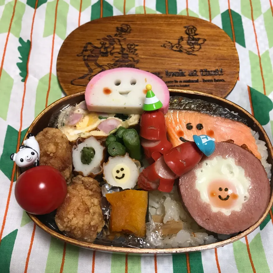 Snapdishの料理写真:2018年2月9日 オレ弁当♪|クッキングおやぢさん