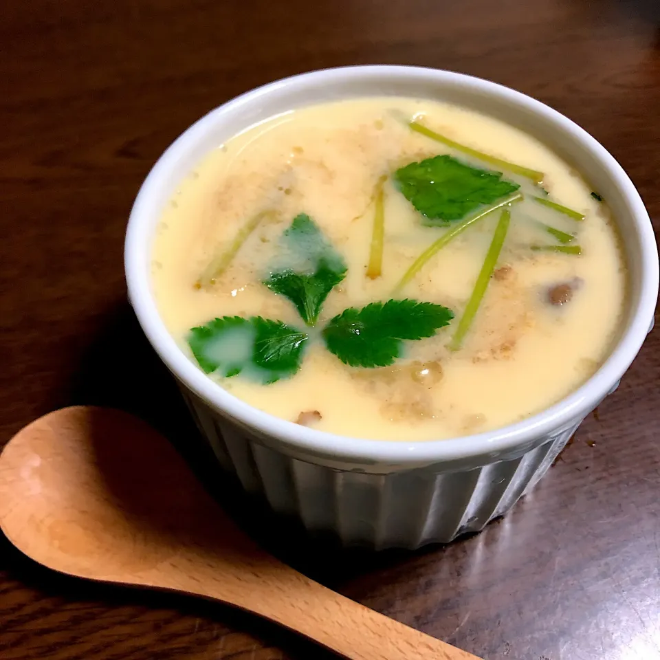 フライパンで茶碗蒸し🥄|あずささん