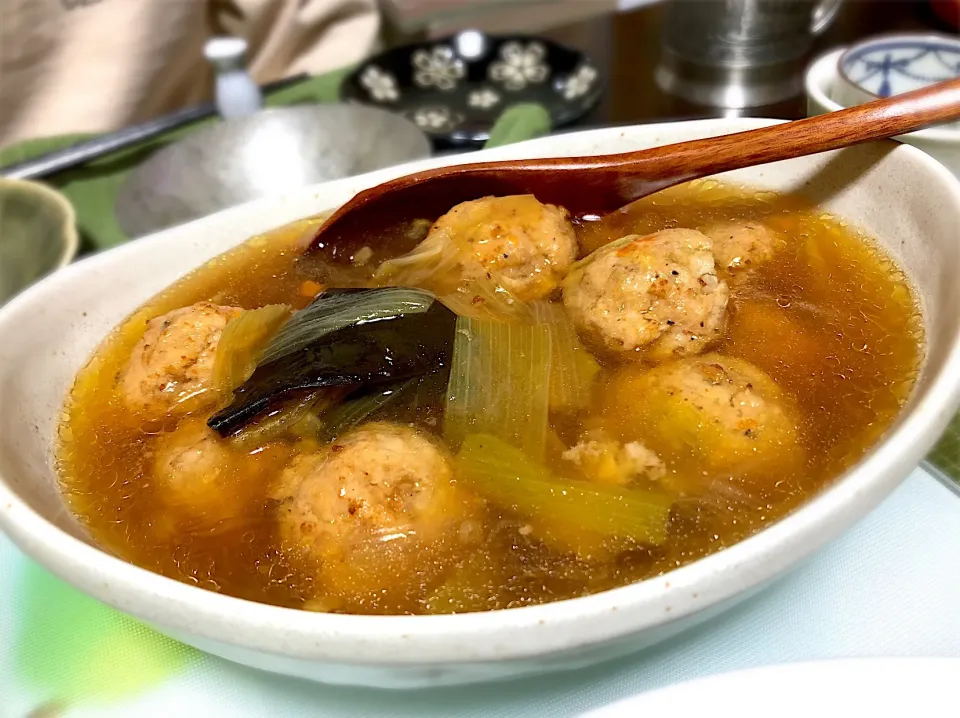 鶏団子のあんかけ煮|食工房 晃満（こうみ）さん