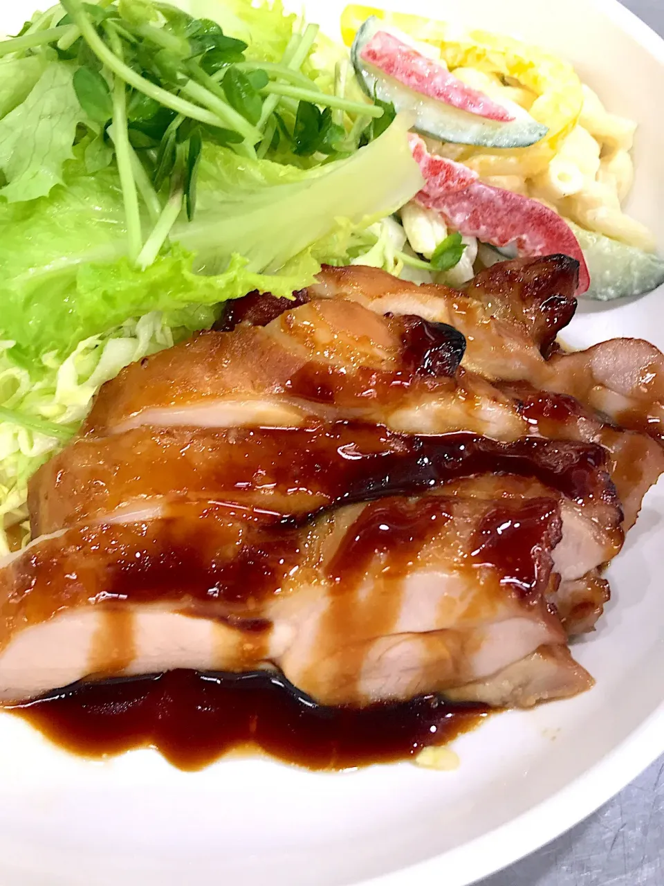 照り焼きチキン|学食おばちゃんさん