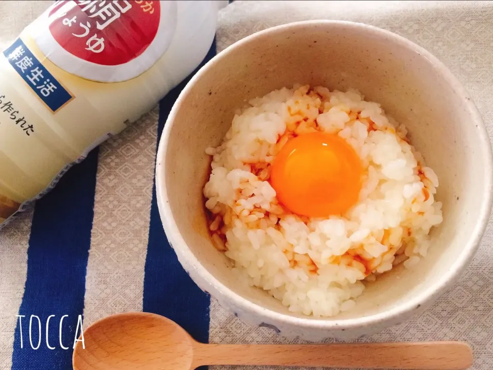 美味しいTKGの食べ方ぁ〜🥚🍚🐣|toccaさん