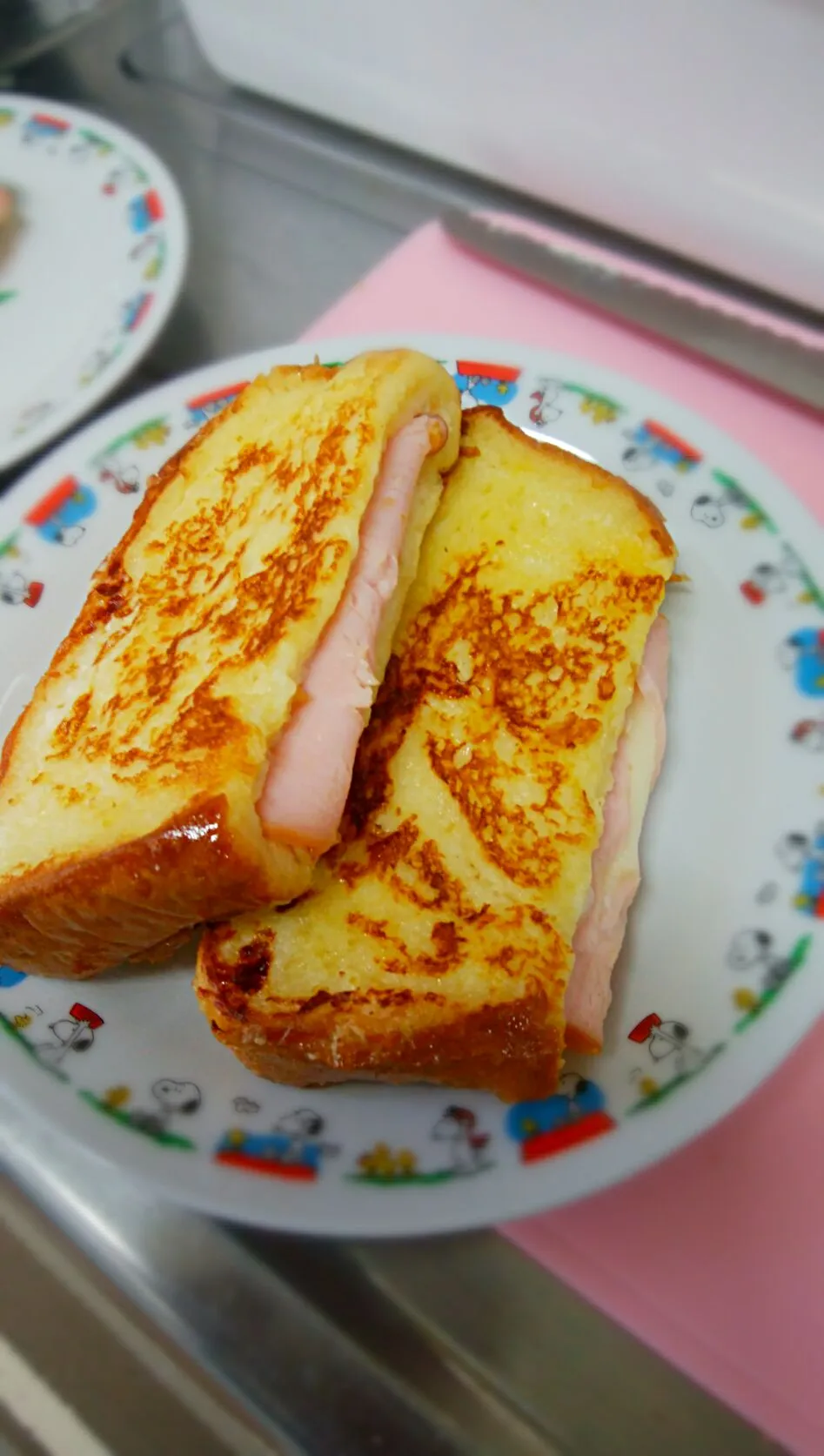 ハムとチーズのフレンチトースト|あこさん