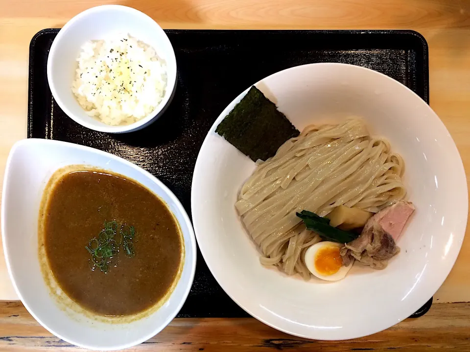 ガチ麺道場さんで、つけ麺本格カリーマサラ♡|いく❤️さん