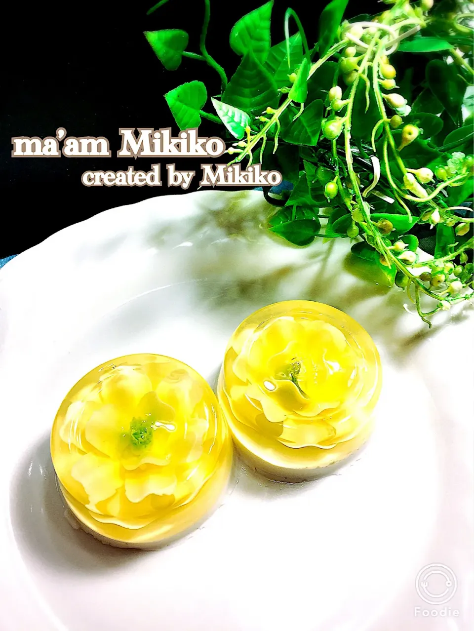 Truffe cheese Flower  jelly|マダァムMikikoさん