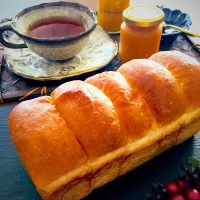 パウンド型でミニ食パン🍞|まる家のごはんさん