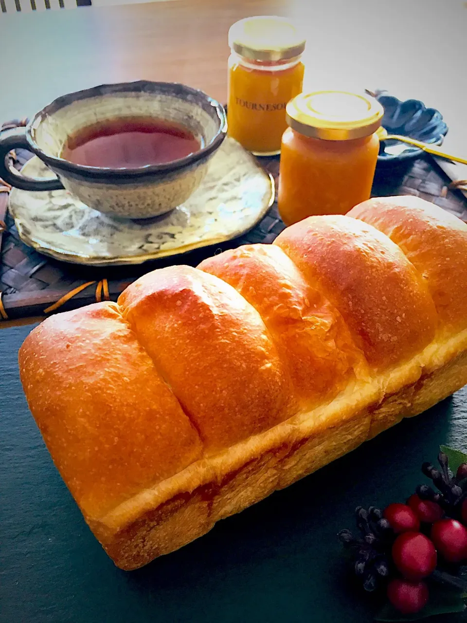 パウンド型でミニ食パン🍞|まる家のごはんさん