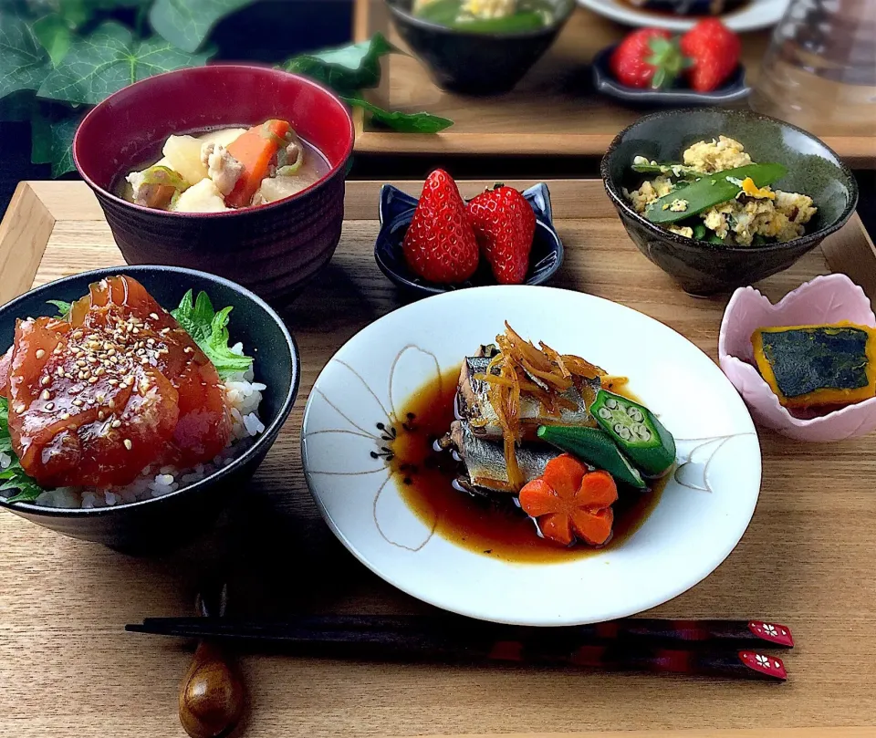 まぐろの漬け丼|ともみ。さん