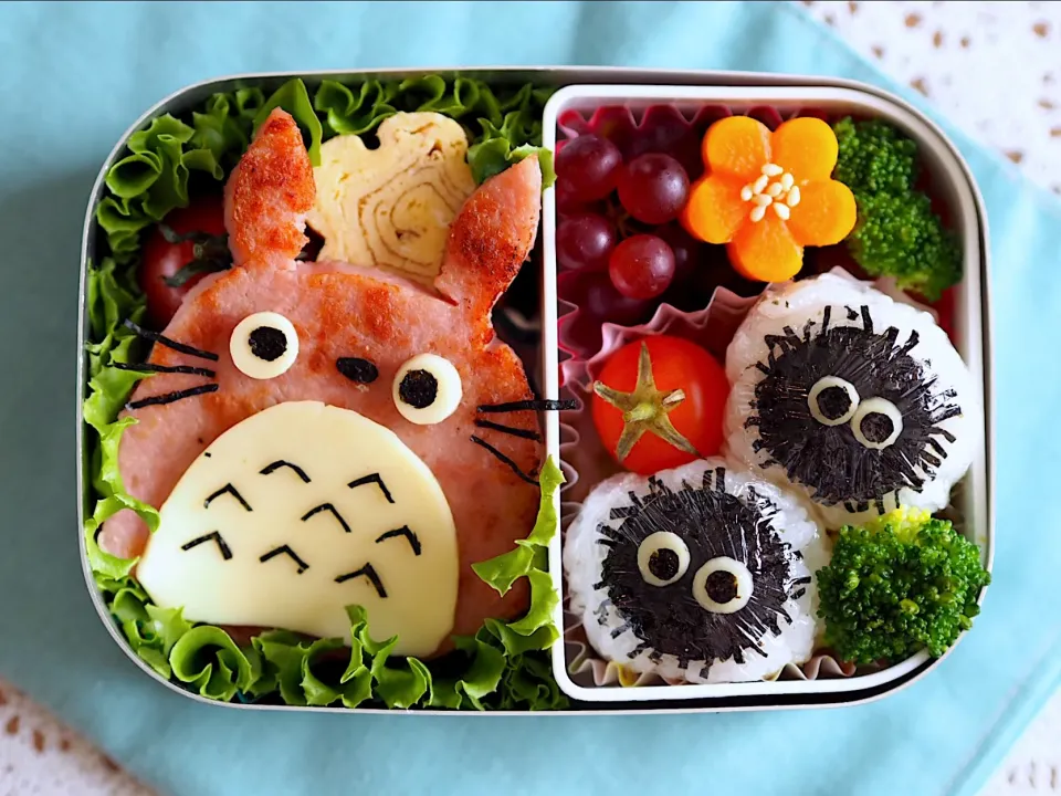 #トトロ弁当 #となりのトトロ #キャラ弁 #totoro|K.Choさん